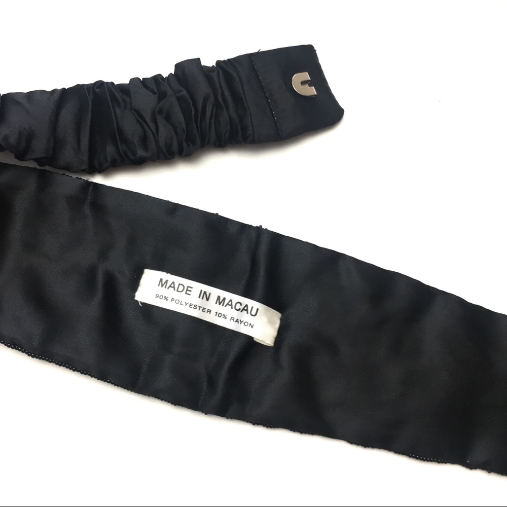 Vintage Colorful Beaded Stretch Waist Belt Large - Picture 5 of 5